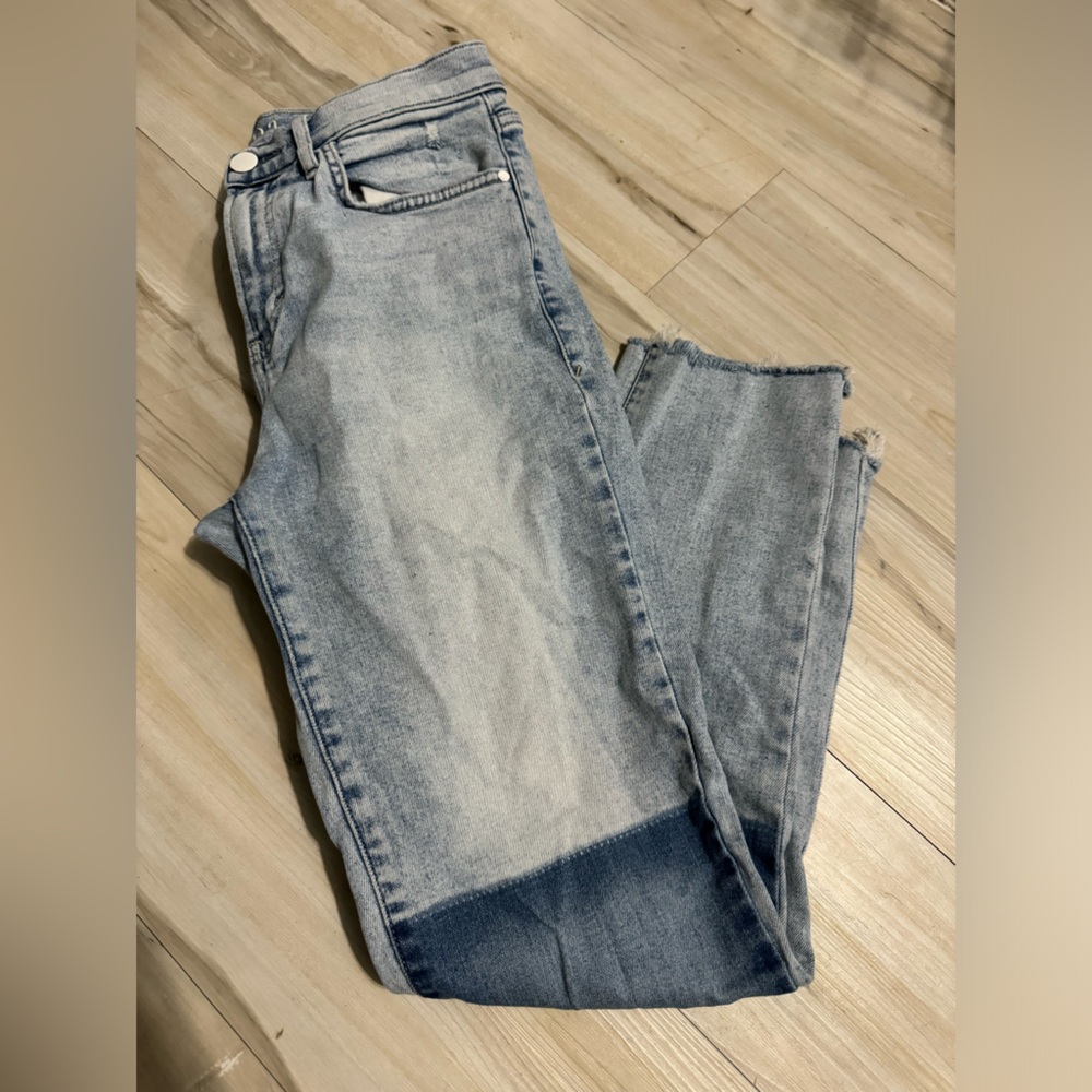 Two tone jeans